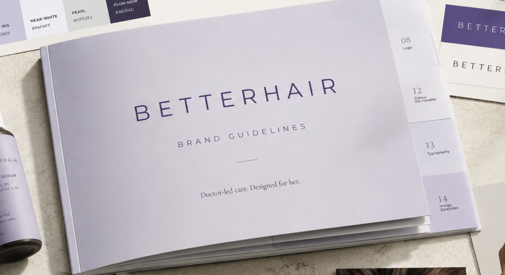 Better Hair brand guidelines